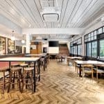 Modern and relaxed interior of The Elephant British Pub, Adelaide's top event space